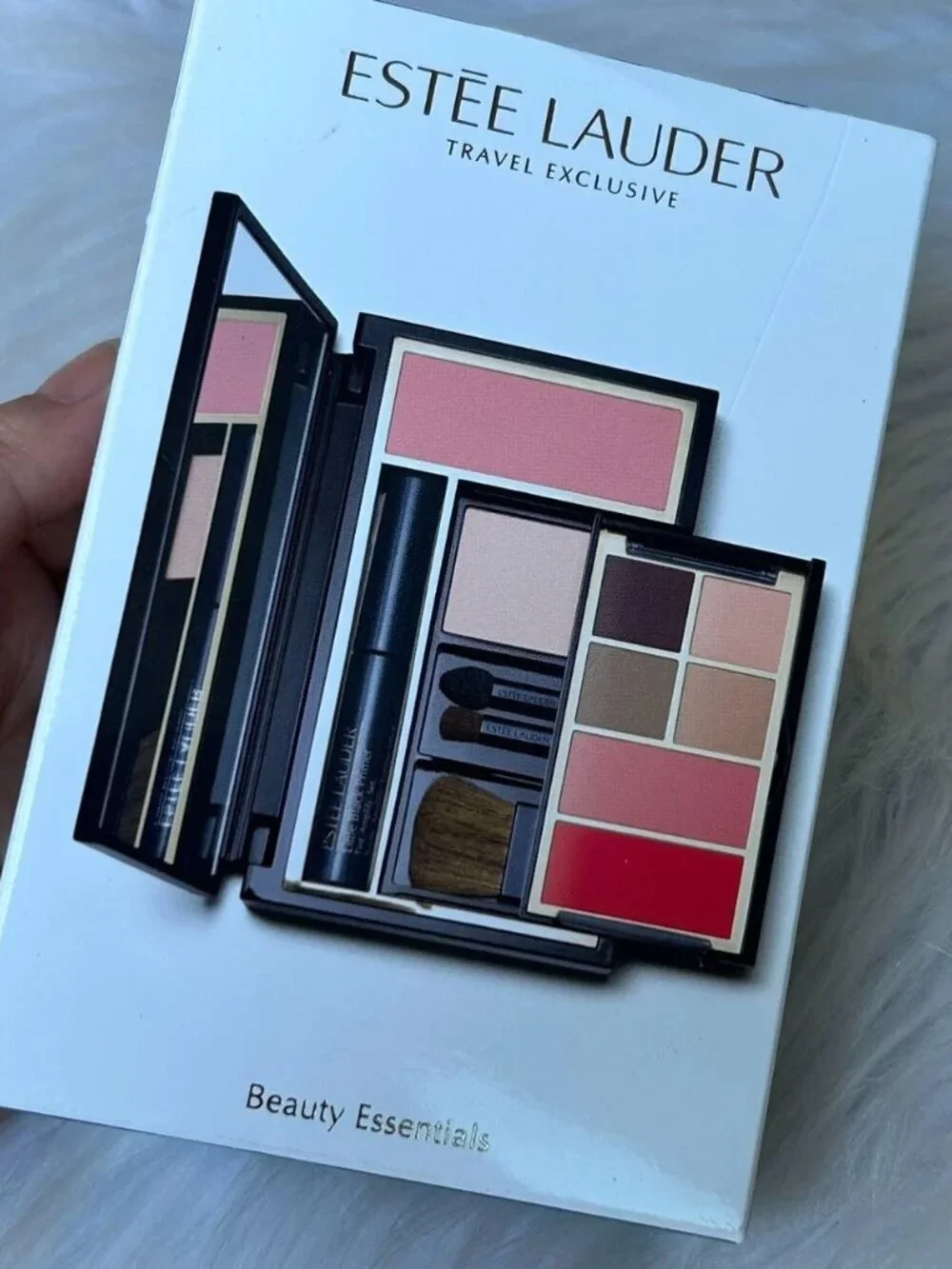 New Estee Lauder Travel Exclusive Makeup Set (Lipstick+Eyeshadow+Blush+Mascara)
